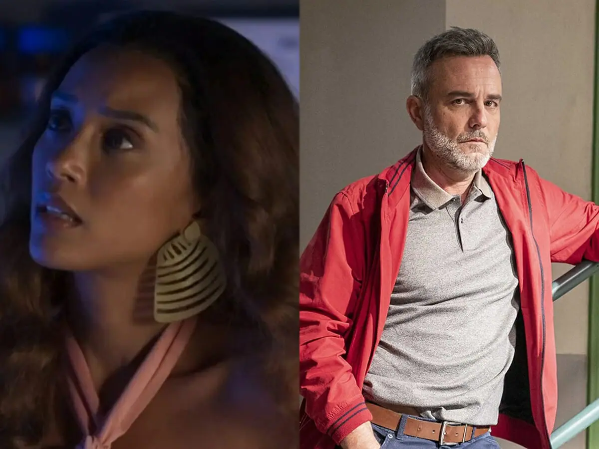 Clarice (Taís Araujo) e Gustavo (Marcelo Valle) de Cara e Coragem