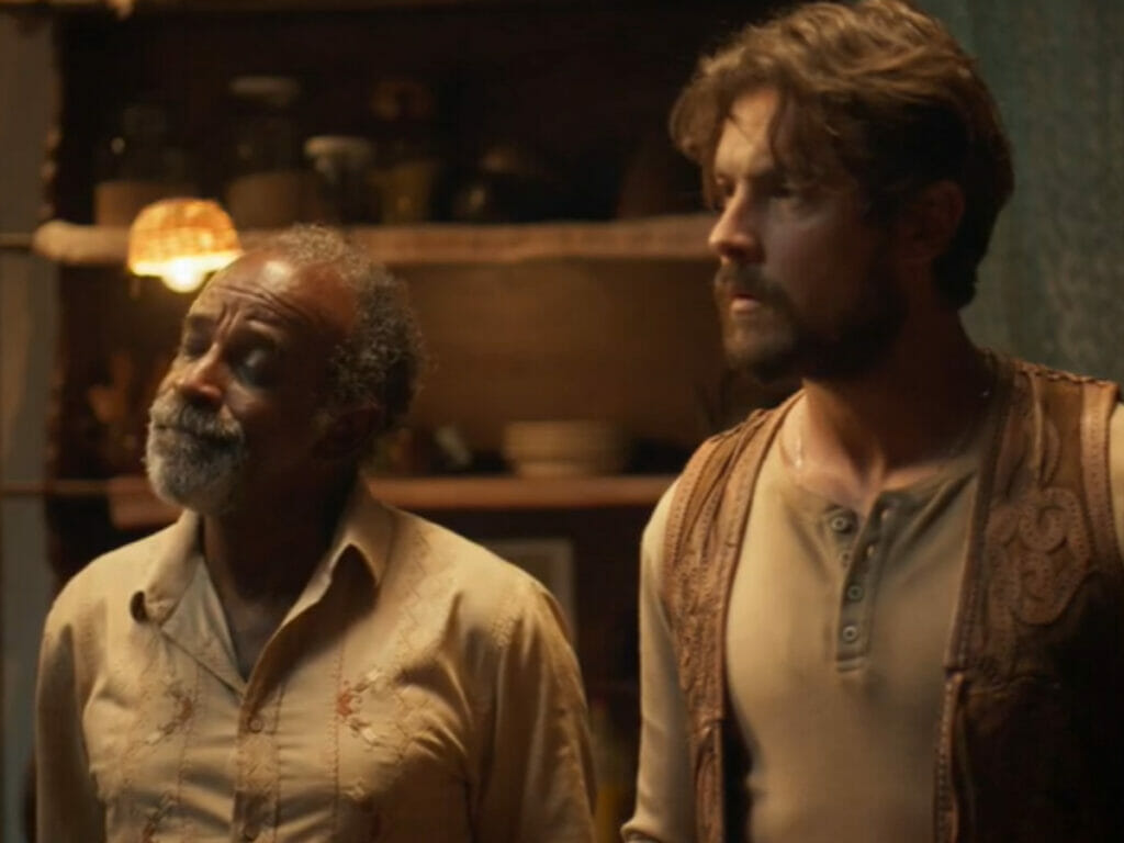 Daomé (Wilson Rabelo) e Zé Paulino (Sérgio Guizé)