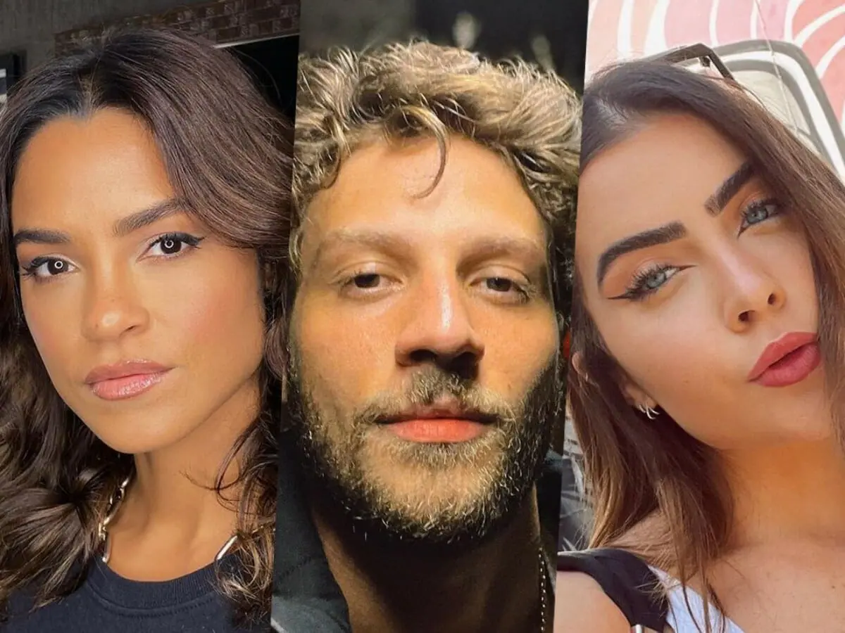 Lucy Alves, Chay Suede e Jade Picon em Travessia
