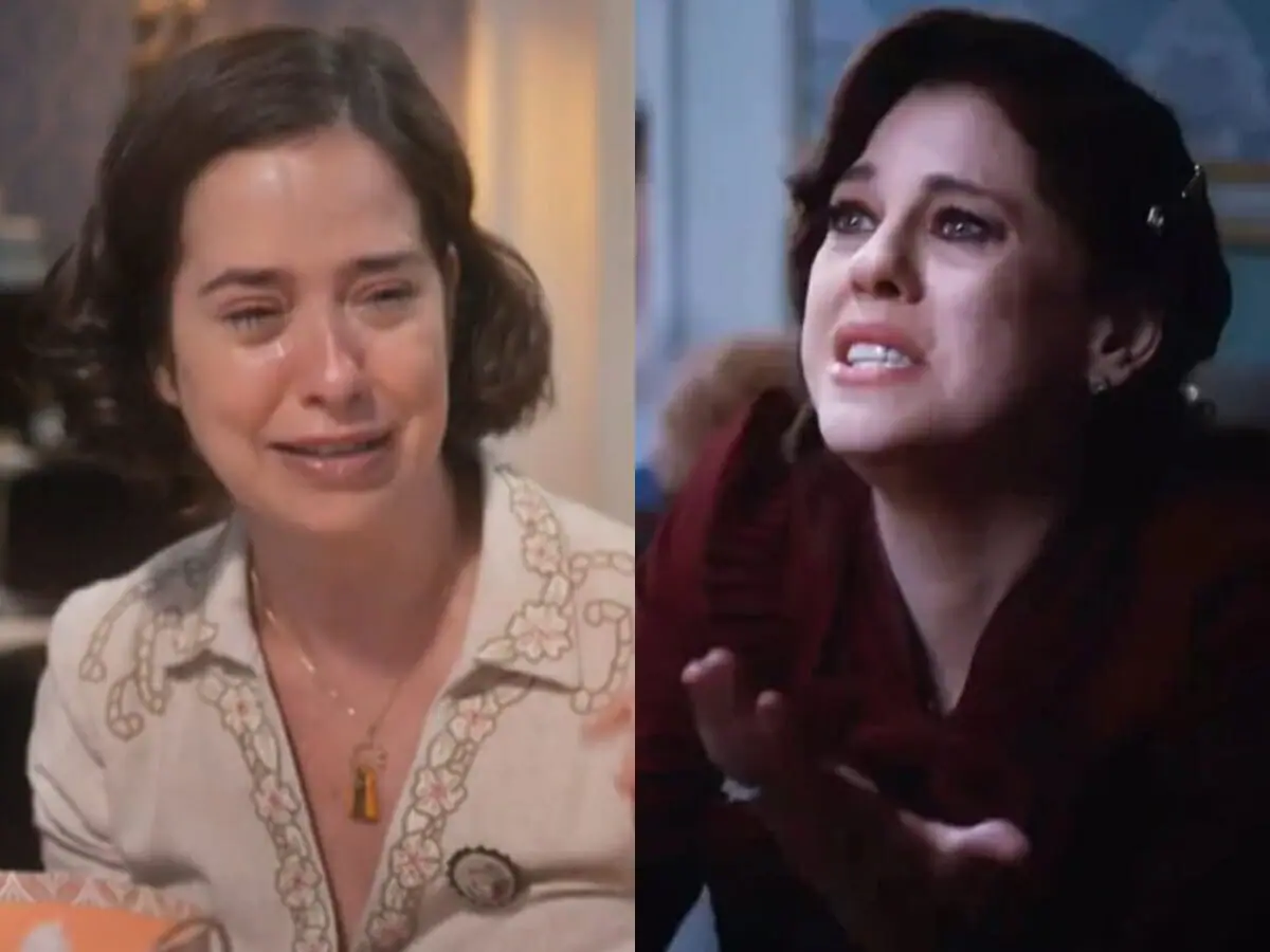 Heloísa (Paloma Duarte) e Úrsula (Bárbara Paz) de Além da Ilusão