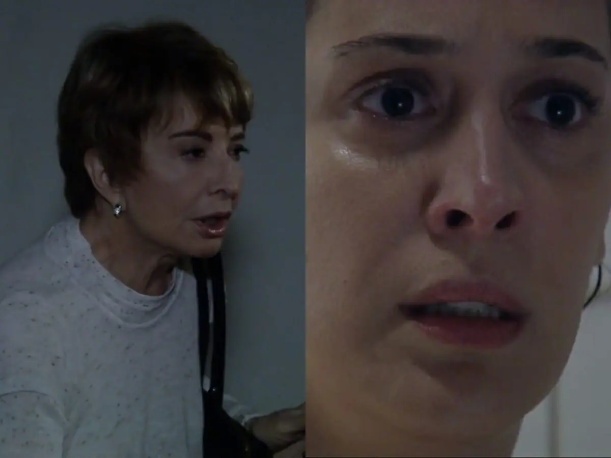 Irene (Glória Menezes) e Donatela (Claudia Raia) de A Favorita