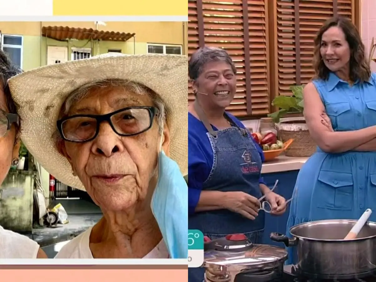 Kátia Barbosa e Maria Beltrão no É de Casa