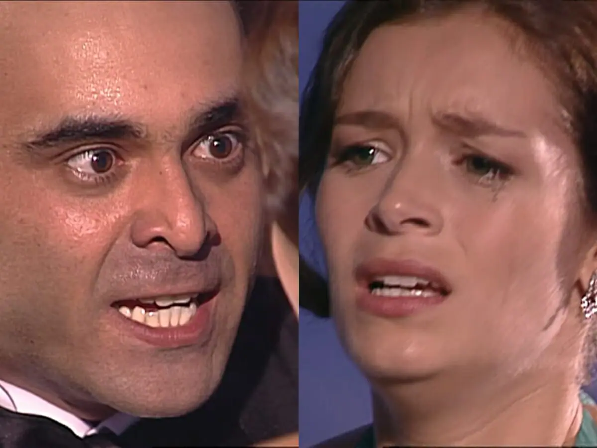 Lúcio Malaver (Delano Avelar) e Esmeralda (Bianca Castanho) de Esmeralda