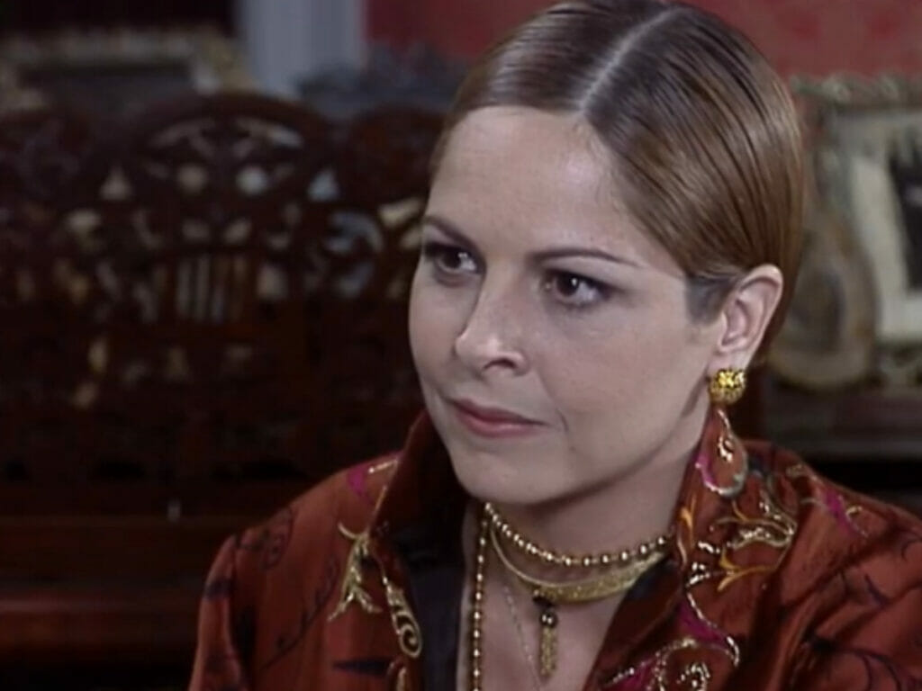 Marcela (Drica Moraes) em O Cravo e a Rosa