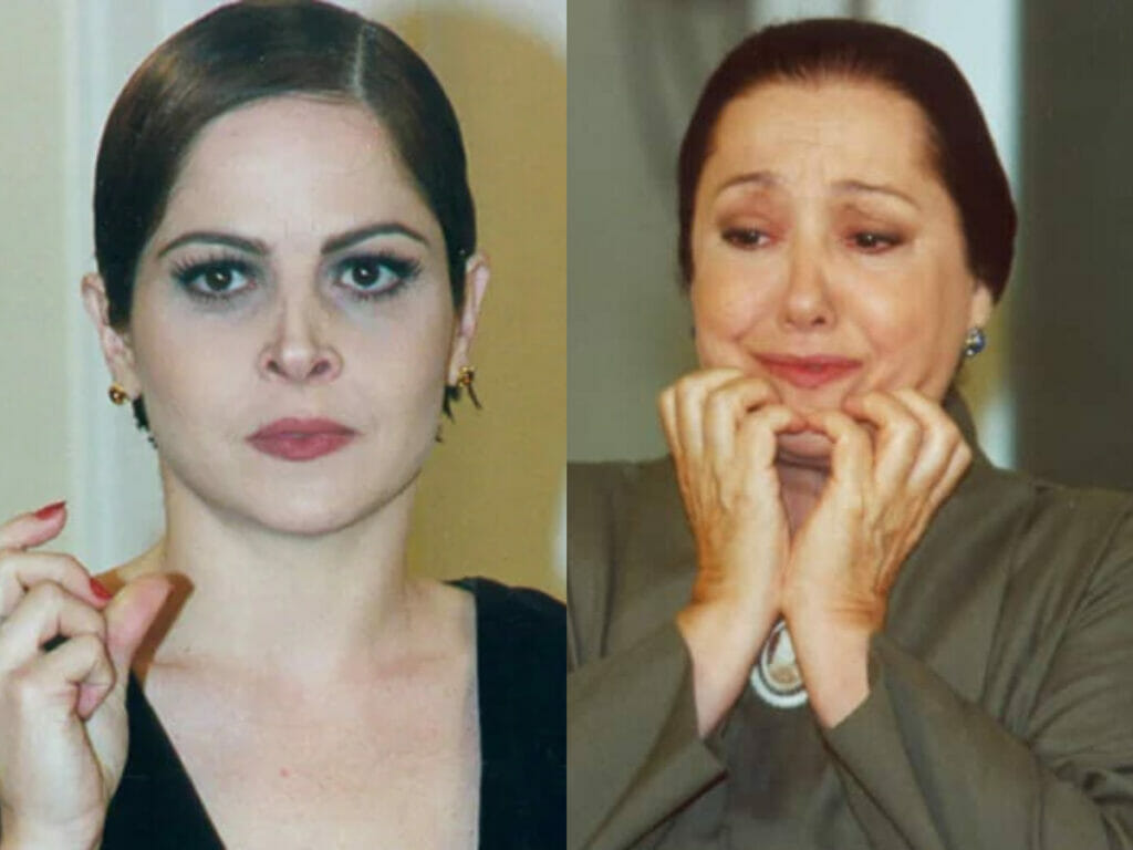 Marcela (Drica Moraes) e Mimosa (Suely Franco) em O Cravo e a Rosa (1)