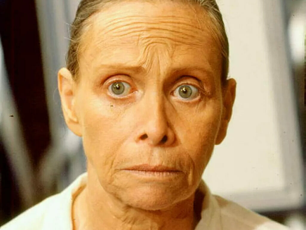A atriz Miriam Pires