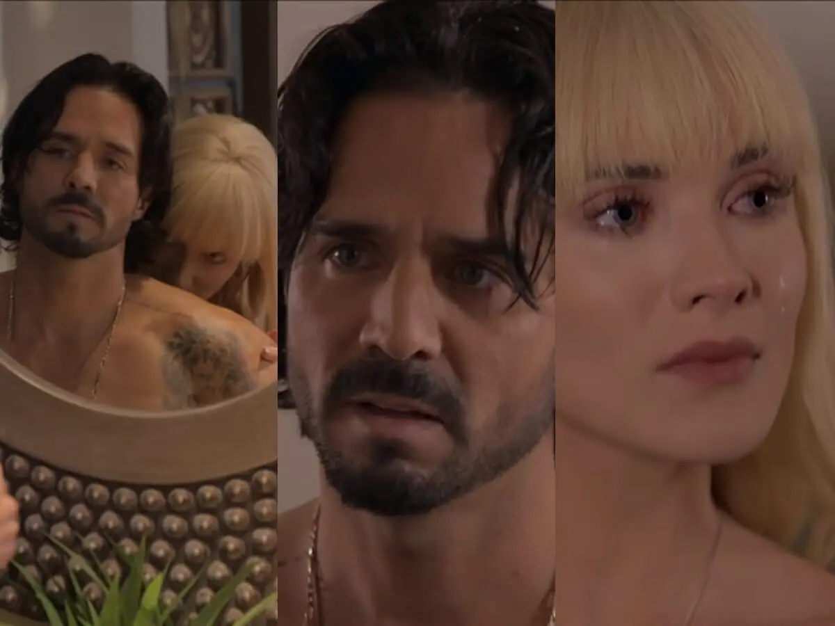 Rafael (José Ron) e Isabela (Kimberly Dos Ramos) de A Desalmada