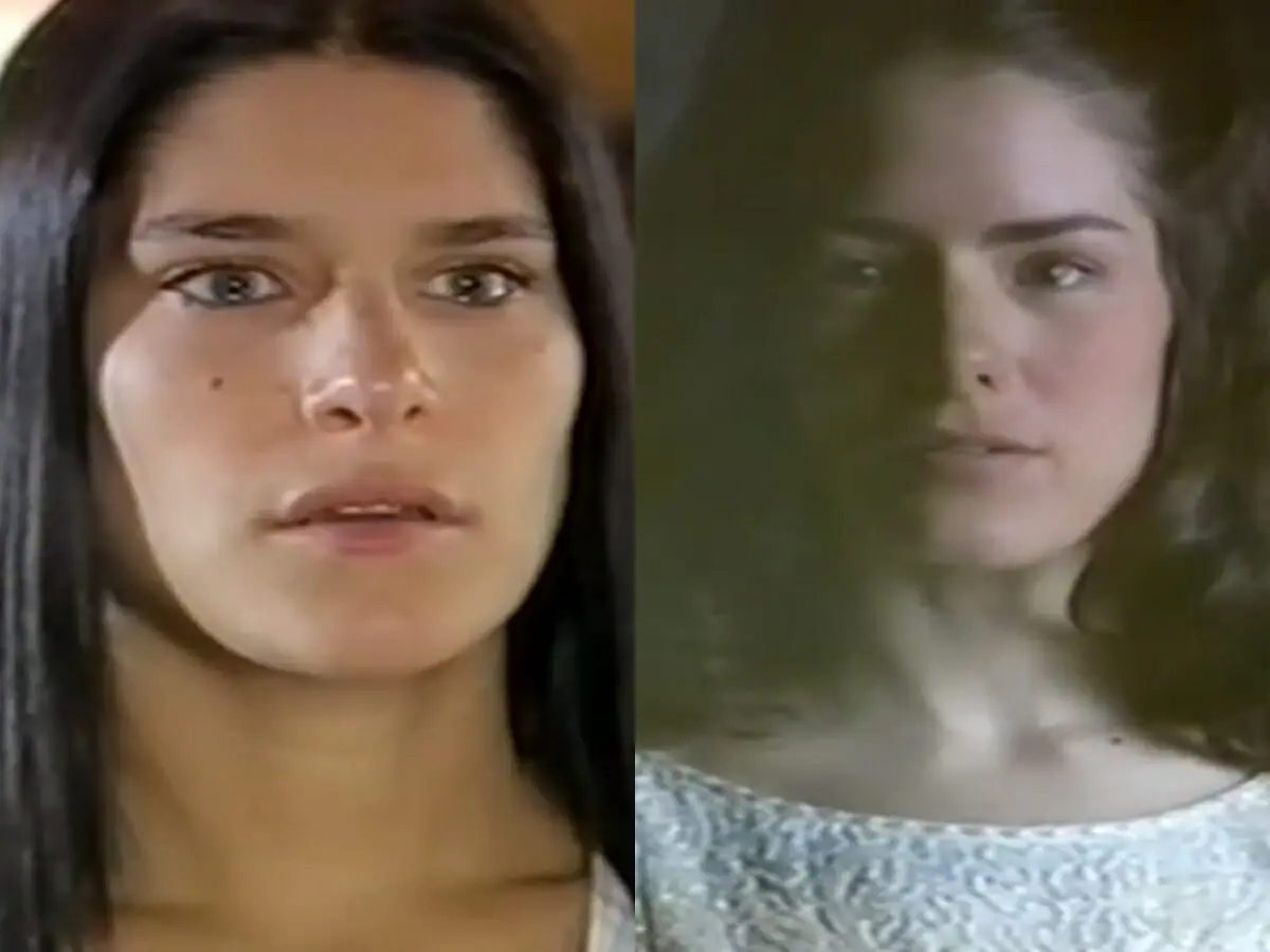Serena (Priscila Fantin) e Luna (Liliana Castro) de Alma Gêmea