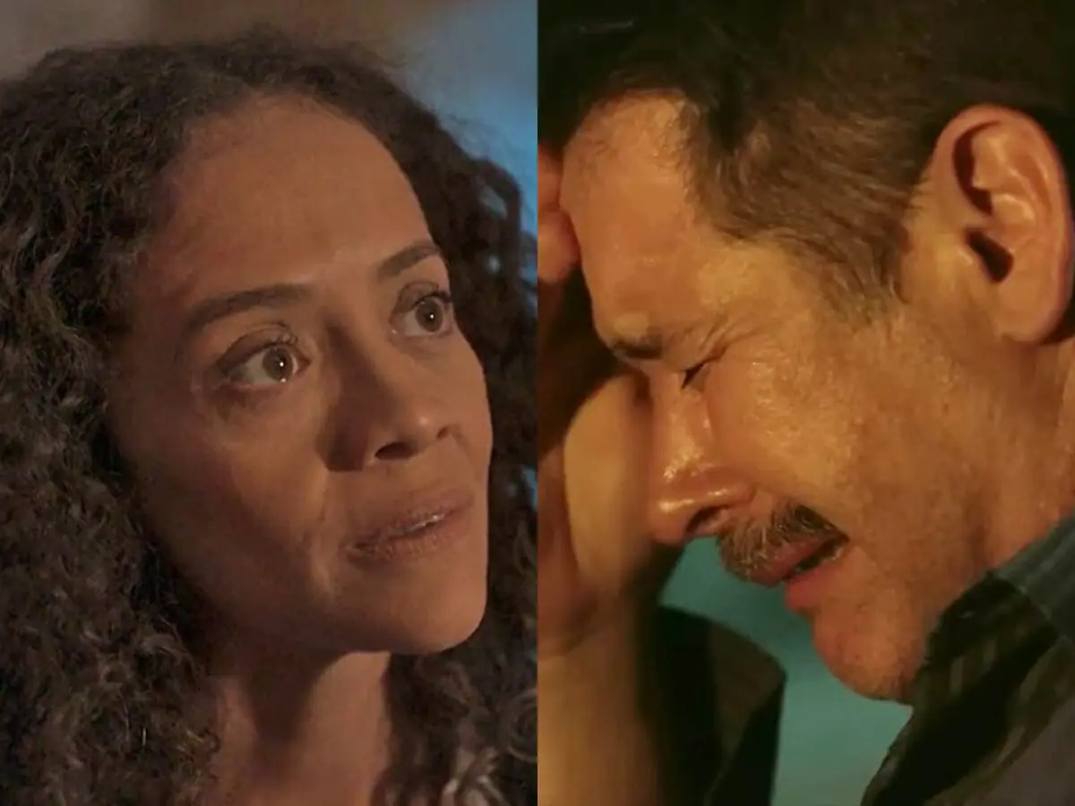 Zuleica (Aline Borges) e Tenório (Murilo Benício) de Pantanal