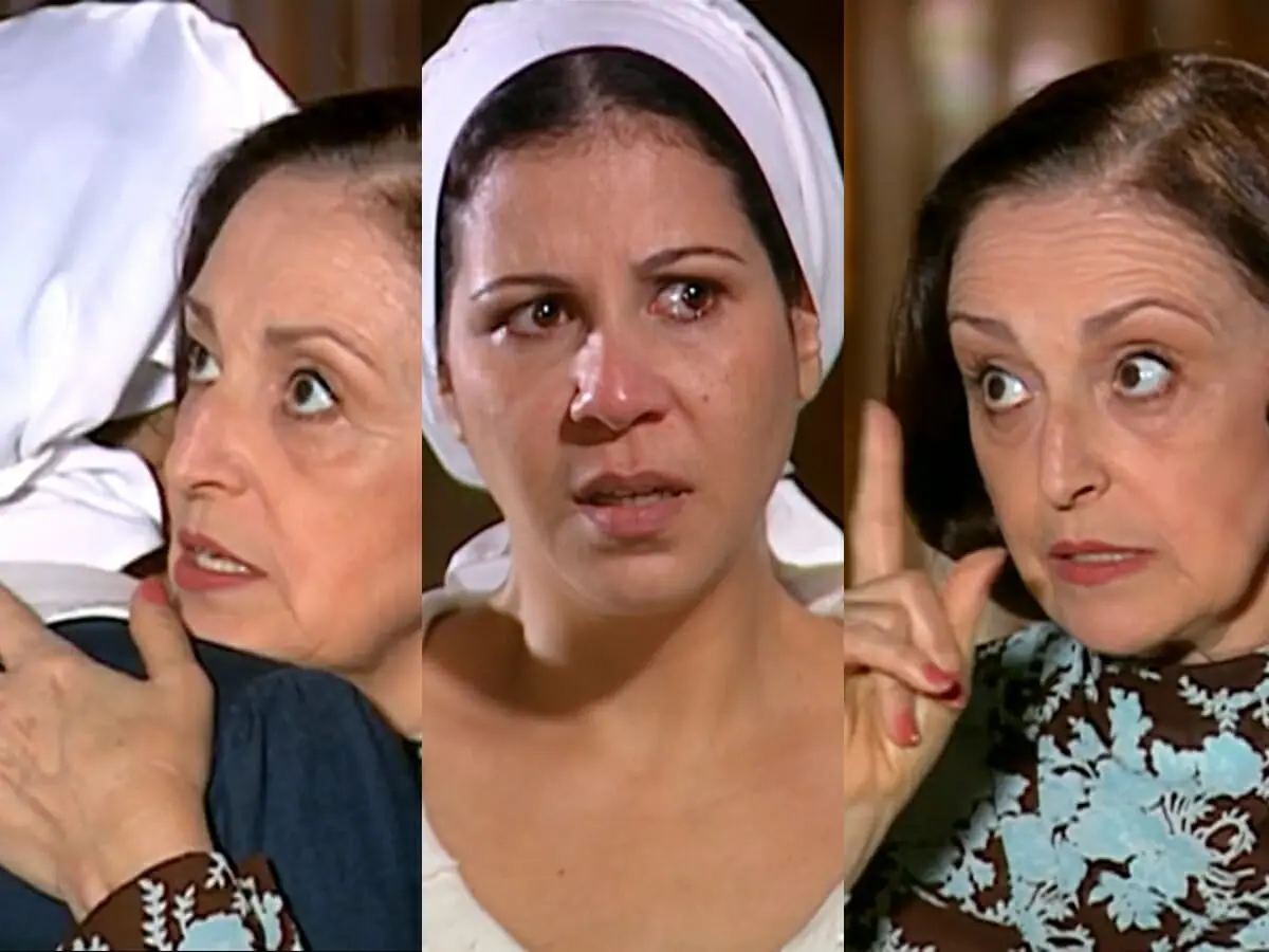 Zulmira (Carla Daniel) e Débora (Ana Lucia Torre) de Alma Gêmea