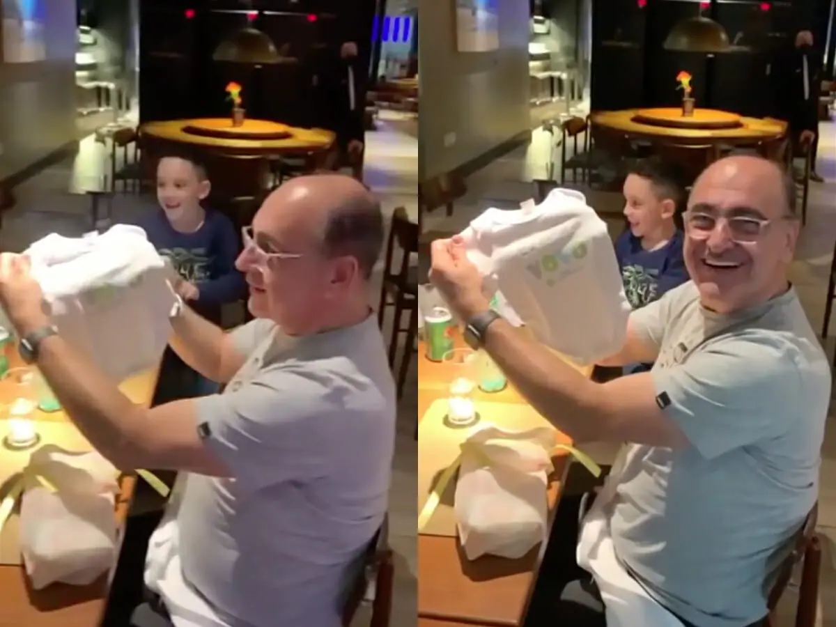 Paulo Porto, ator de Câmeras Escondidas, cai em pegadinha e descobre que será avô