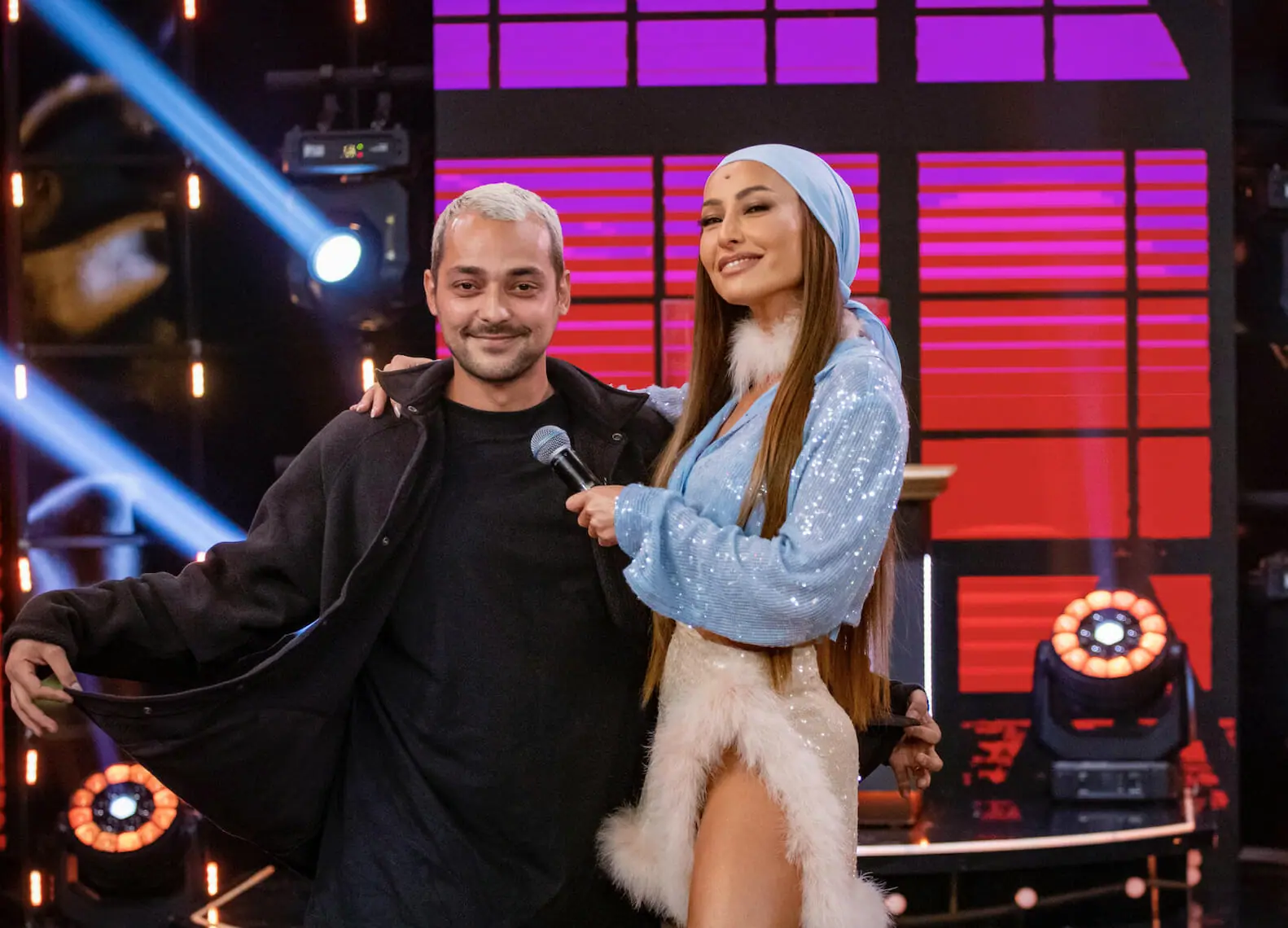Eduardo Sterblitch e Sabrina Sato