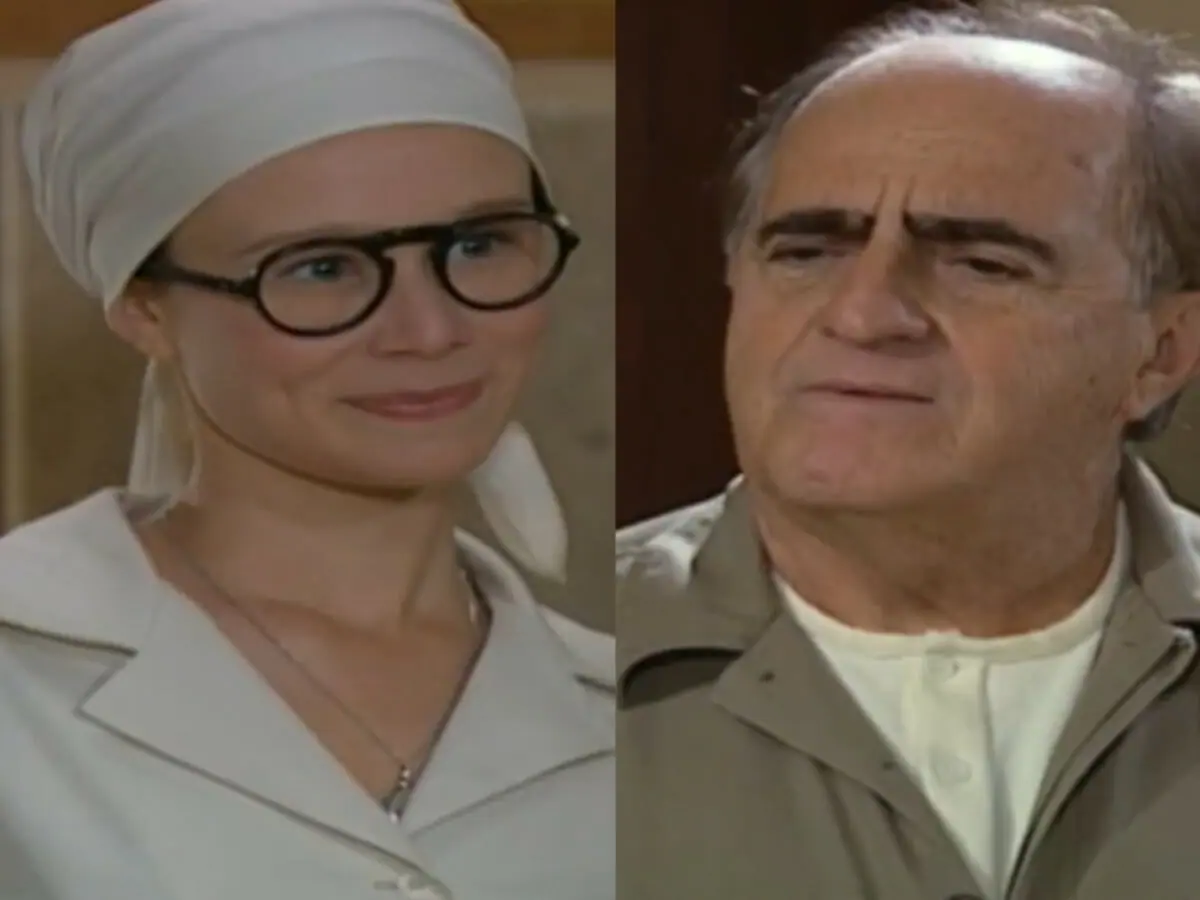 Ana Francisca (Mariana Ximenes) e Ludovico (Ary Fontoura) de Chocolate com Pimenta