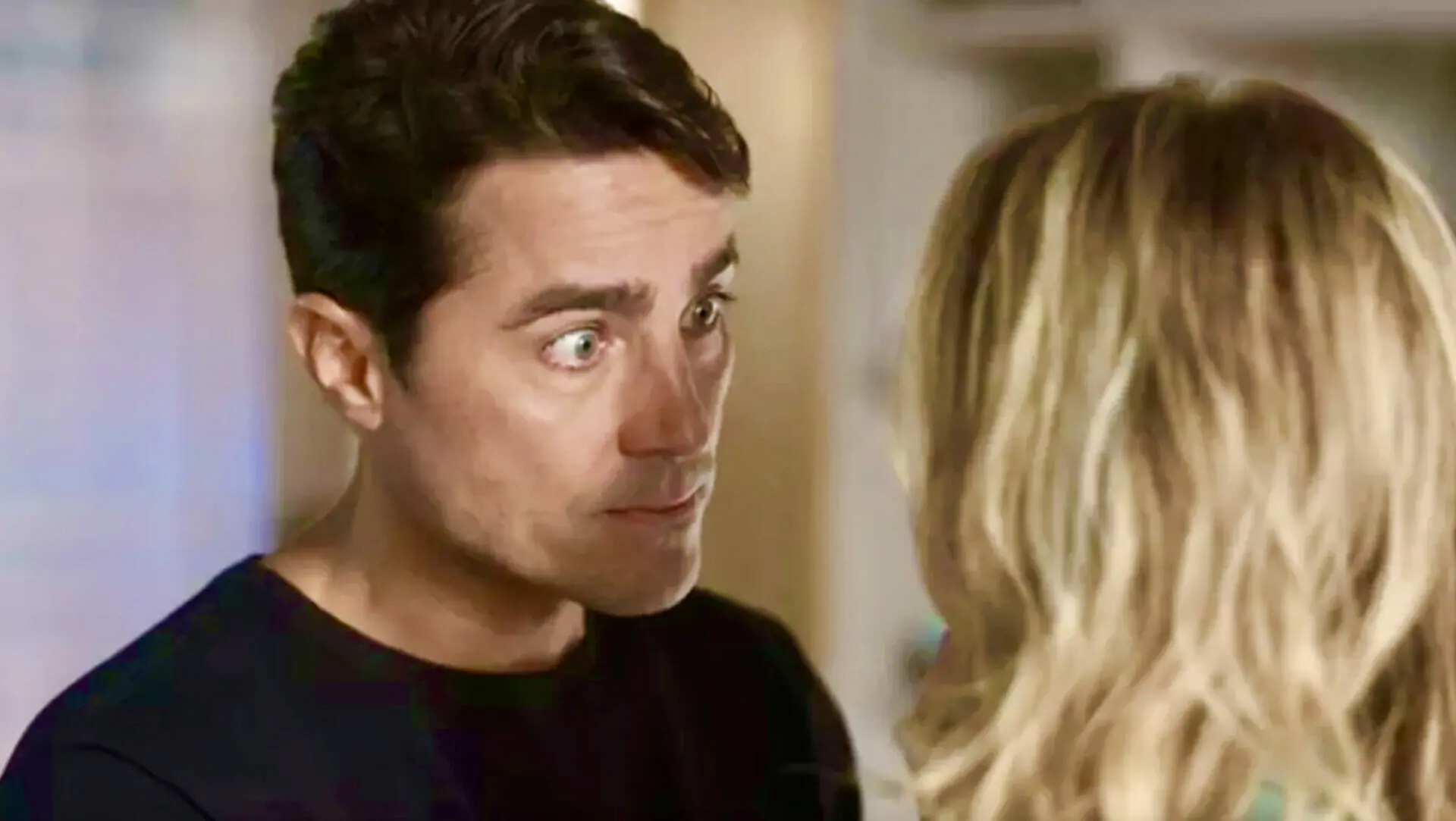 Danilo (Ricardo Pereira) e Rebeca (Mariana Santos) em Cara e Coragem