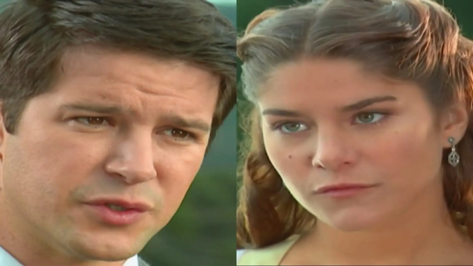 Danilo (Murilo Benício) e Olga (Priscila Fantin) de Chocolate com Pimenta