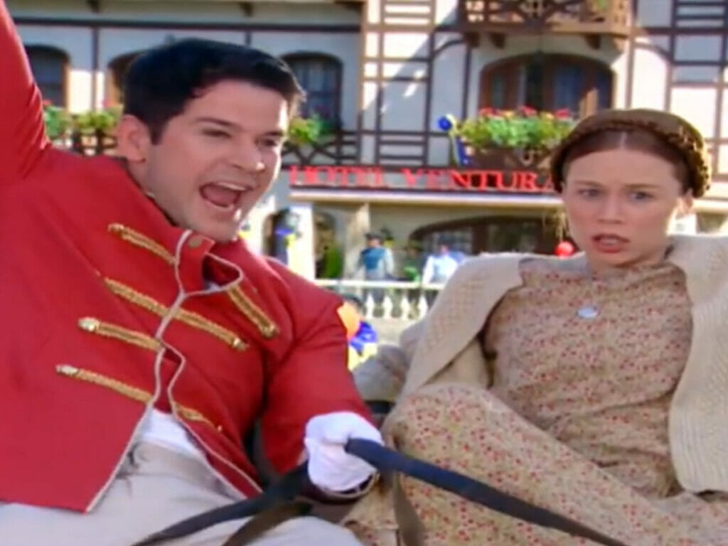 Danilo (Murilo Benício) e Aninha (Mariana Ximenes)