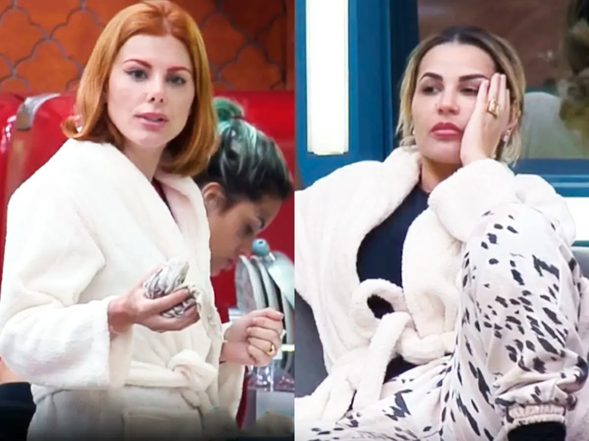 Deborah Albuquerque e Deolane Bezerra em A Fazenda 14