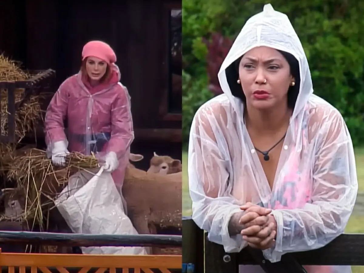 Deborah Albuquerque e Rosiane Pinheiro em A Fazenda 14