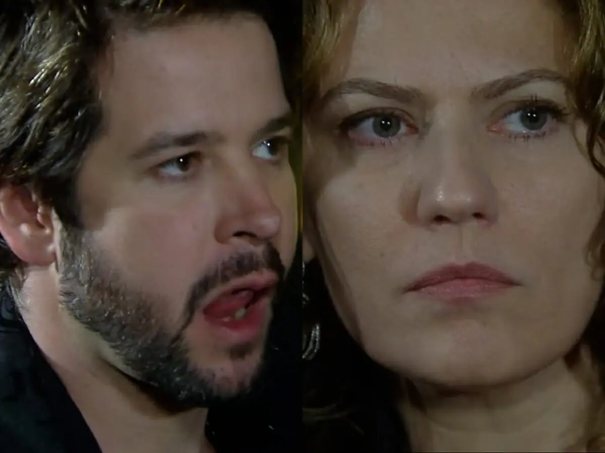 Dodi (Murilo Benício) e Flora (Patrícia Pillar) de A Favorita