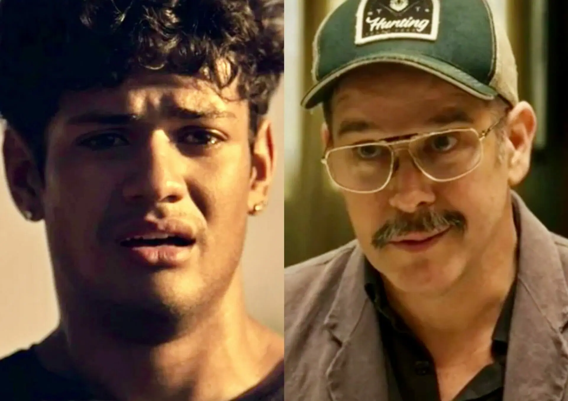 Renato (Gabriel Santana) e Tenório (Murilo Benício) em Pantanal