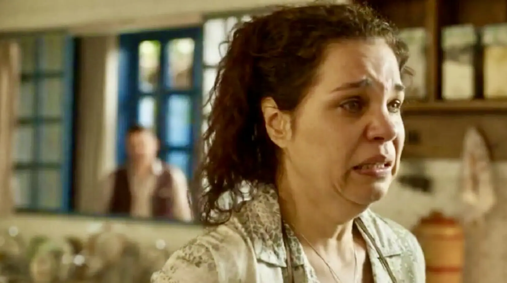 Maria Bruaca (Isabel Teixeira) na novela Pantanal