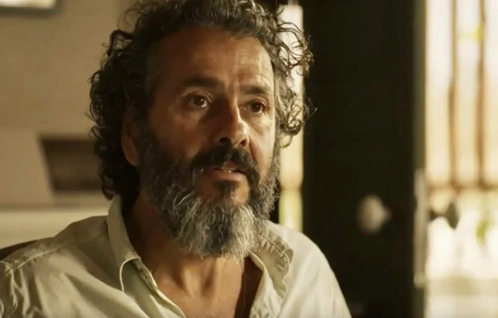 José Leôncio (Marcos Palmeira) em Pantanal