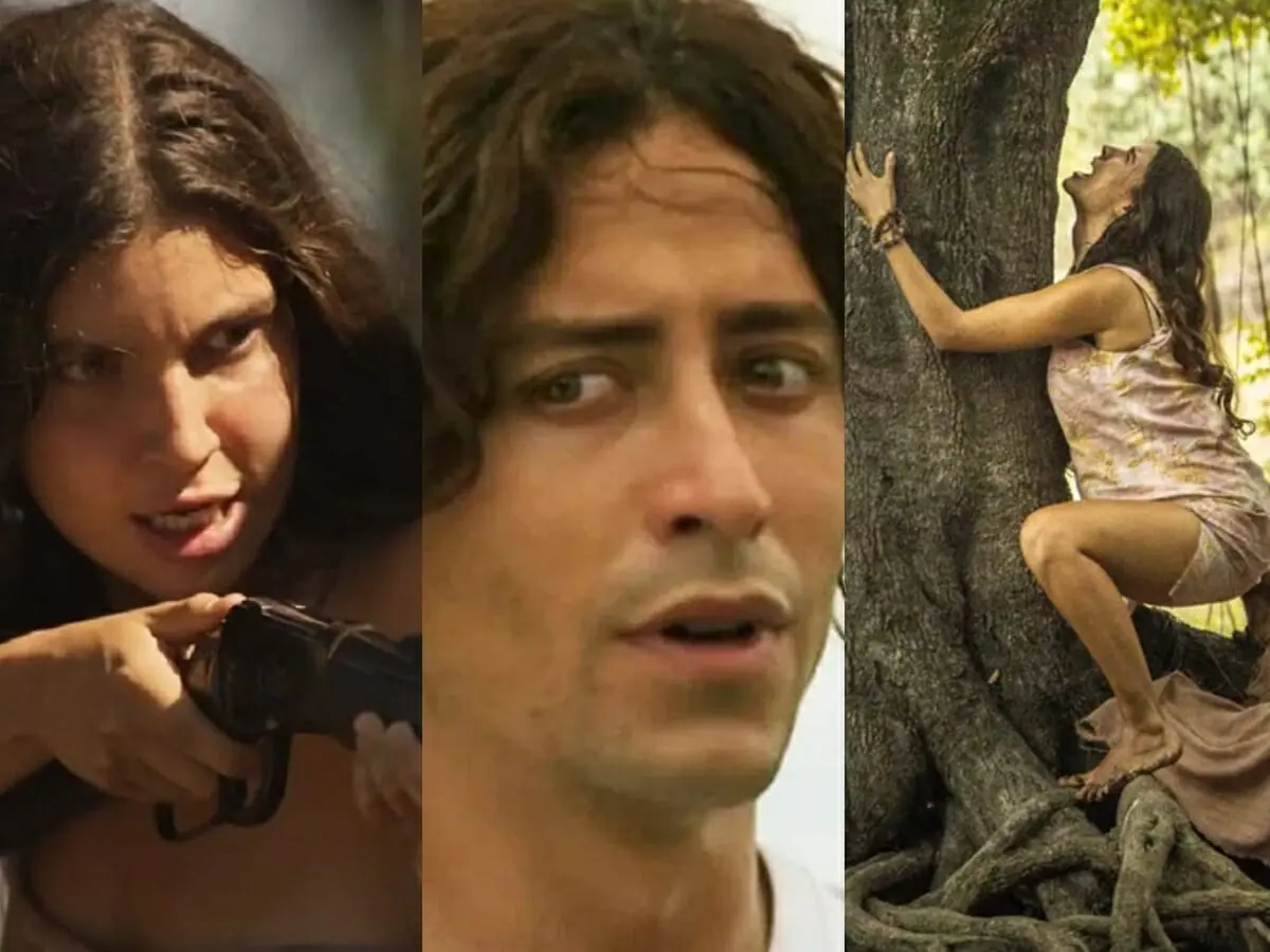 Juma (Alanis Guillen) e Jove (Jesuíta Barbosa) de Pantanal