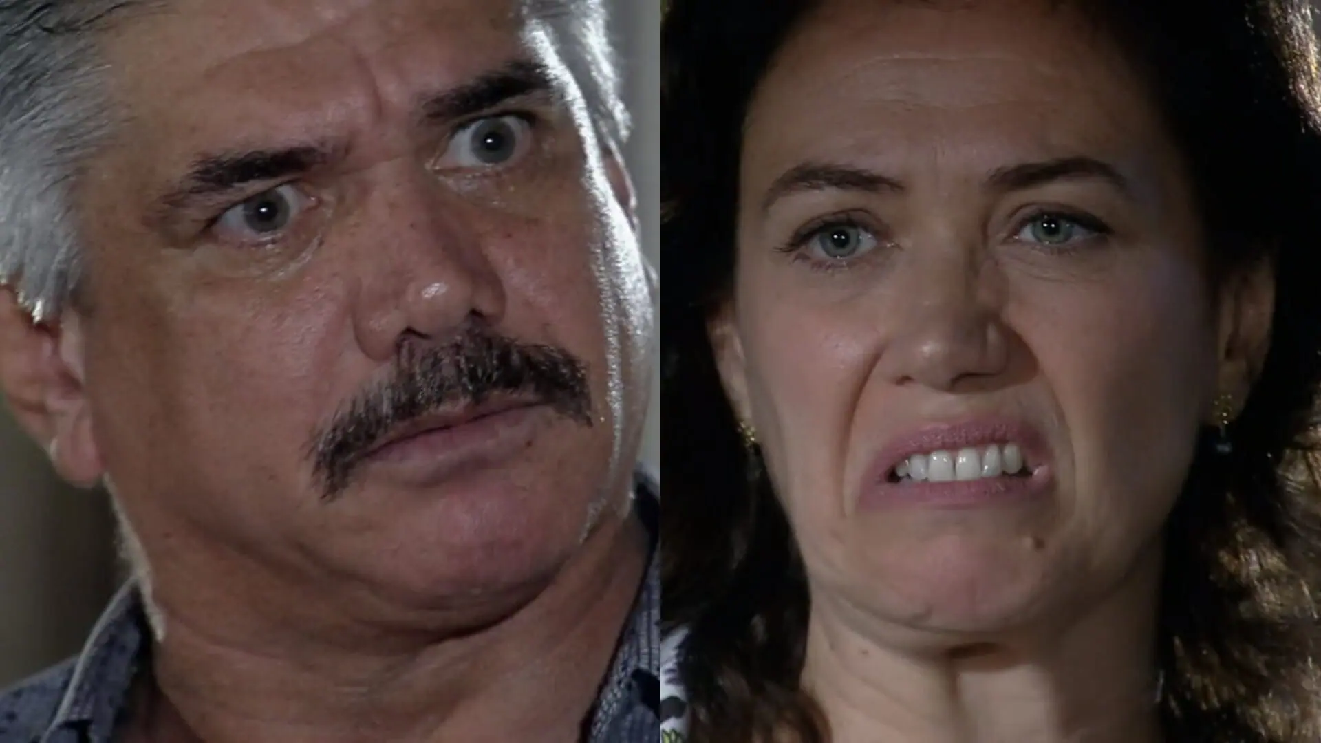 Léo (Jackson Antunes) e Catarina (Lilia Cabral) de A Favorita