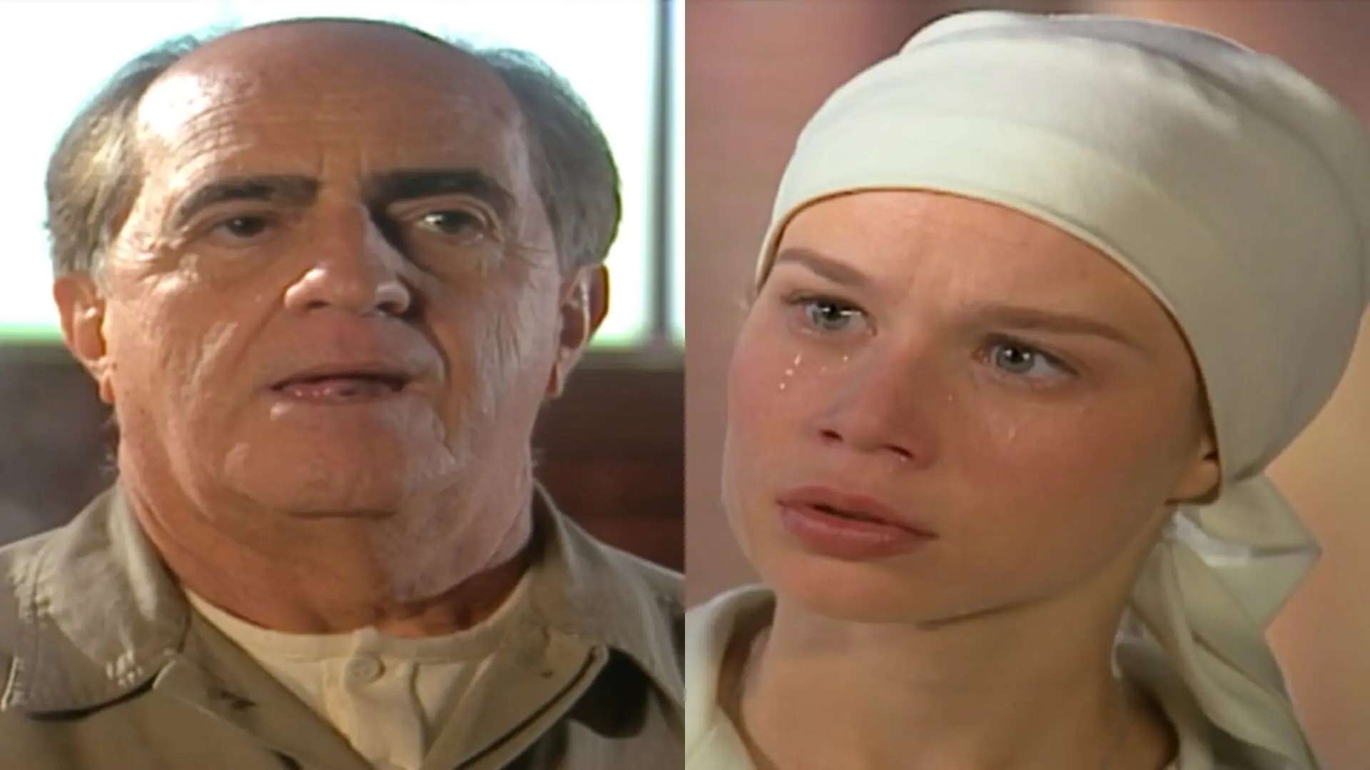 Ludovico (Ary Fontoura) e Ana Francisca (Mariana Ximenes) de Chocolate com Pimenta