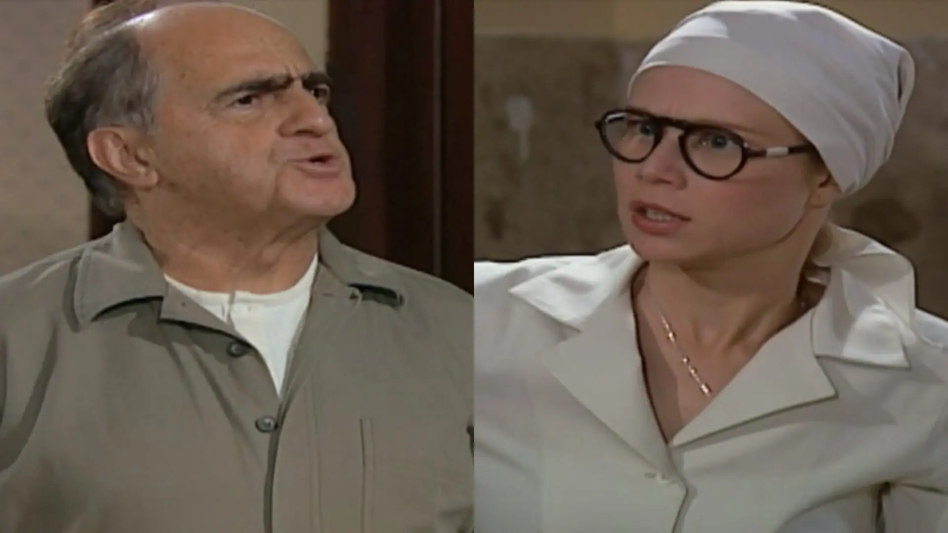 Ludovico (Ary Fontoura) e Ana Francisca (Mariana Ximenes) de Chocolate com Pimenta