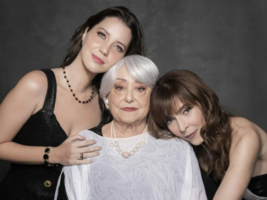 Nathalia Dill, Suely Franco e Deborah Evelyn