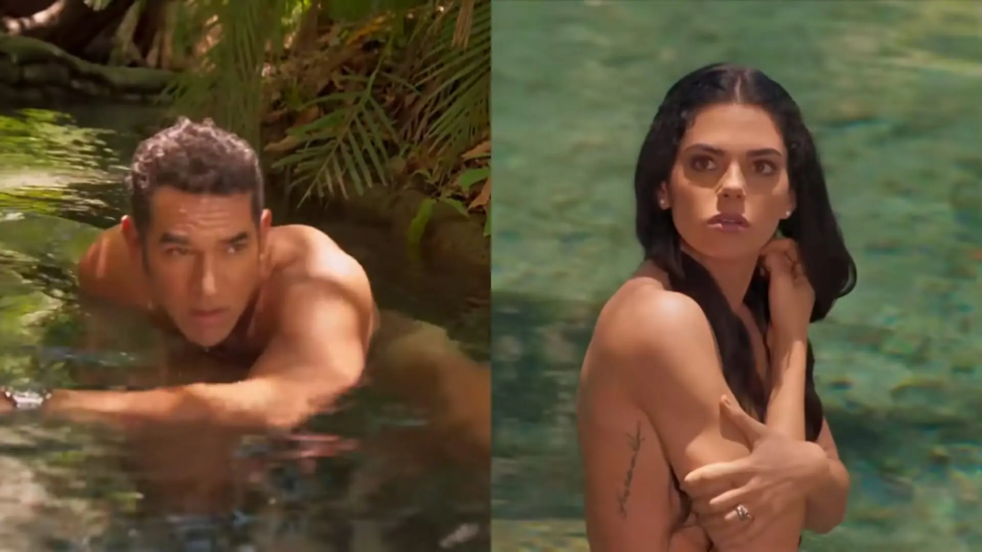 Otávio (Eduardo Santamarina) e Fernanda (Livia Brito) de A Desalmada