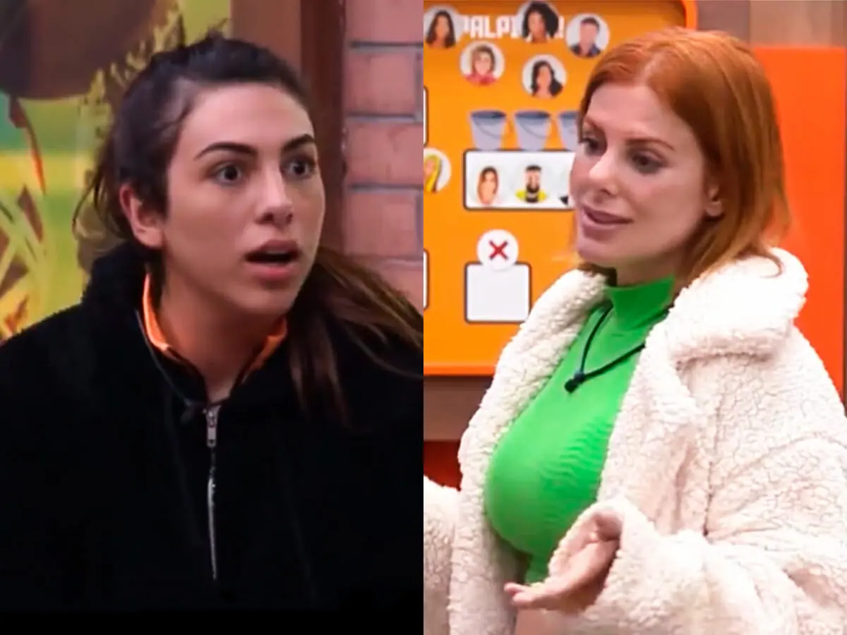 Pétala Barreiros e Deborah Albuquerque em A Fazenda 14
