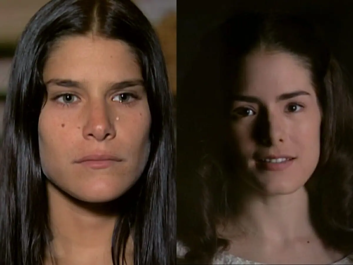 Serena (Priscila Fantin) e Luna (Liliana Castro) de Alma Gêmea