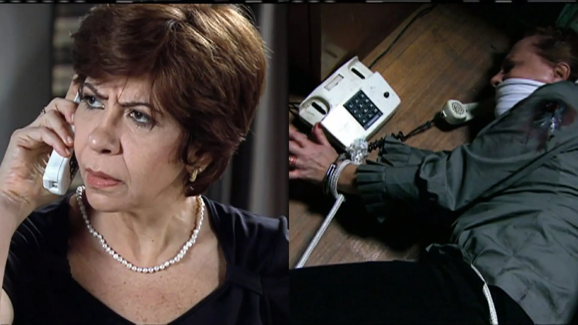 Vilma (Lucinha Lins) e Mercedes (Sandra Pêra) de Chamas da Vida