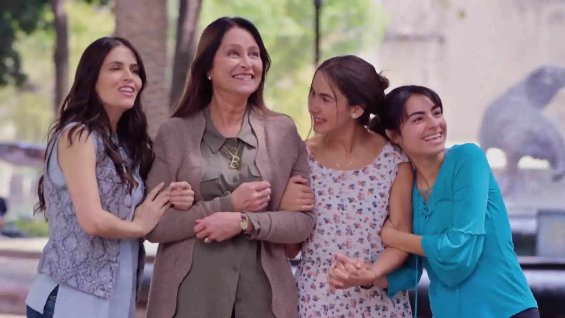 As quatro protagonistas de Vencer o Desamor
