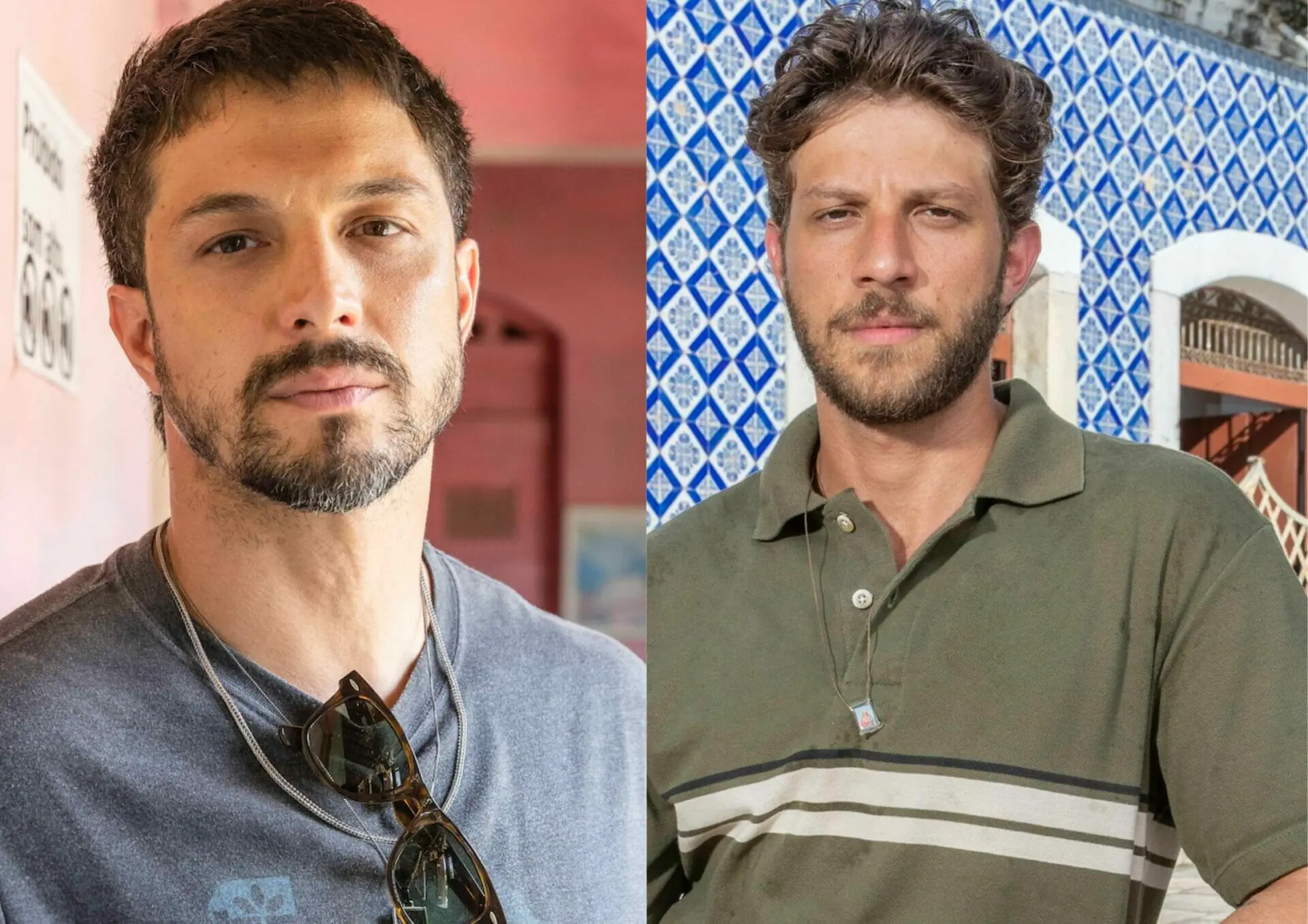 Oto (Romulo Estrela) e Ari (Chay Suede) em Travessia