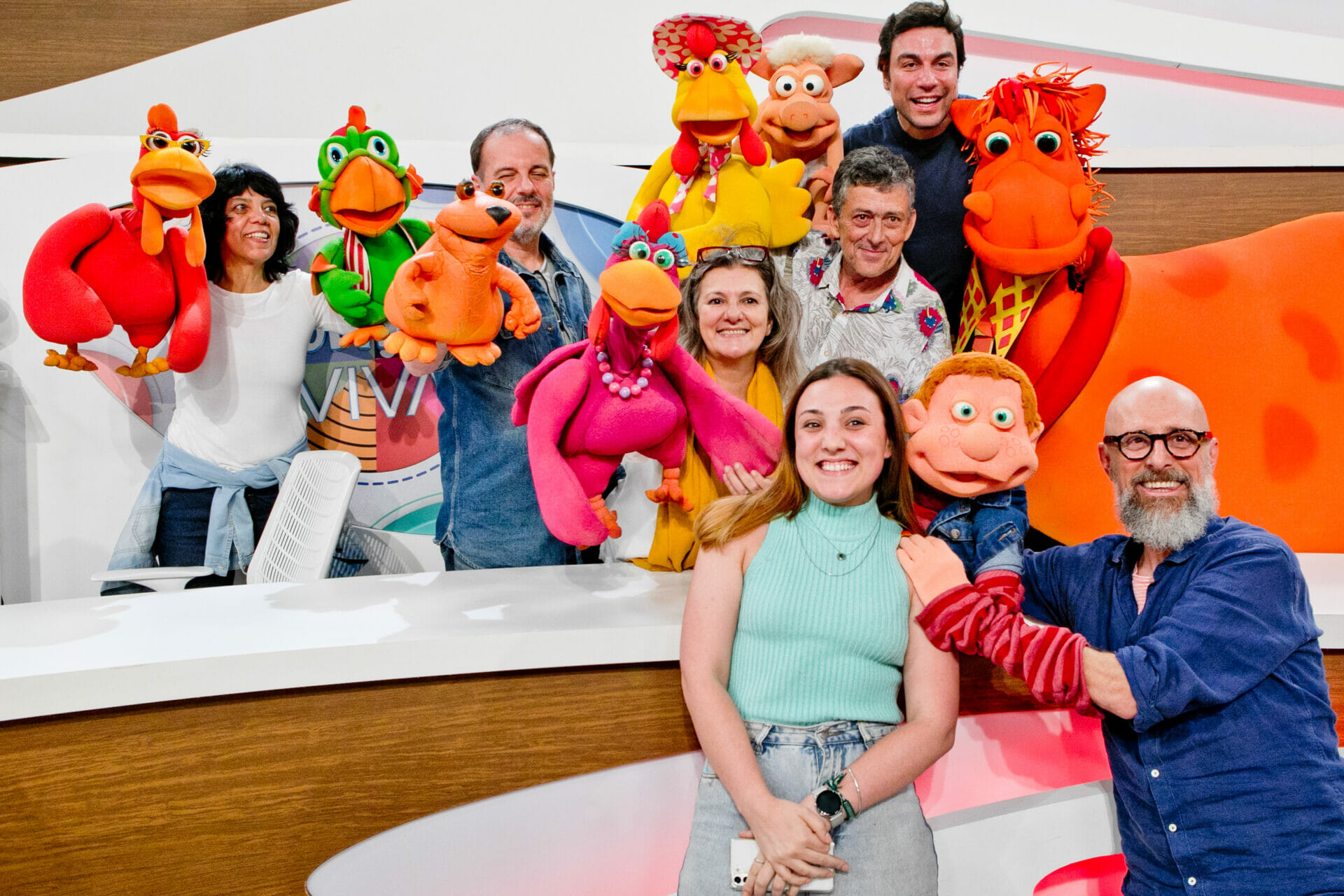 Elenco original do Cocoricó se reúne no Rodinha Viva, especial de Dia das Crianças da TV Cultura (Rafael Ianni/@canaldojuliooficial)