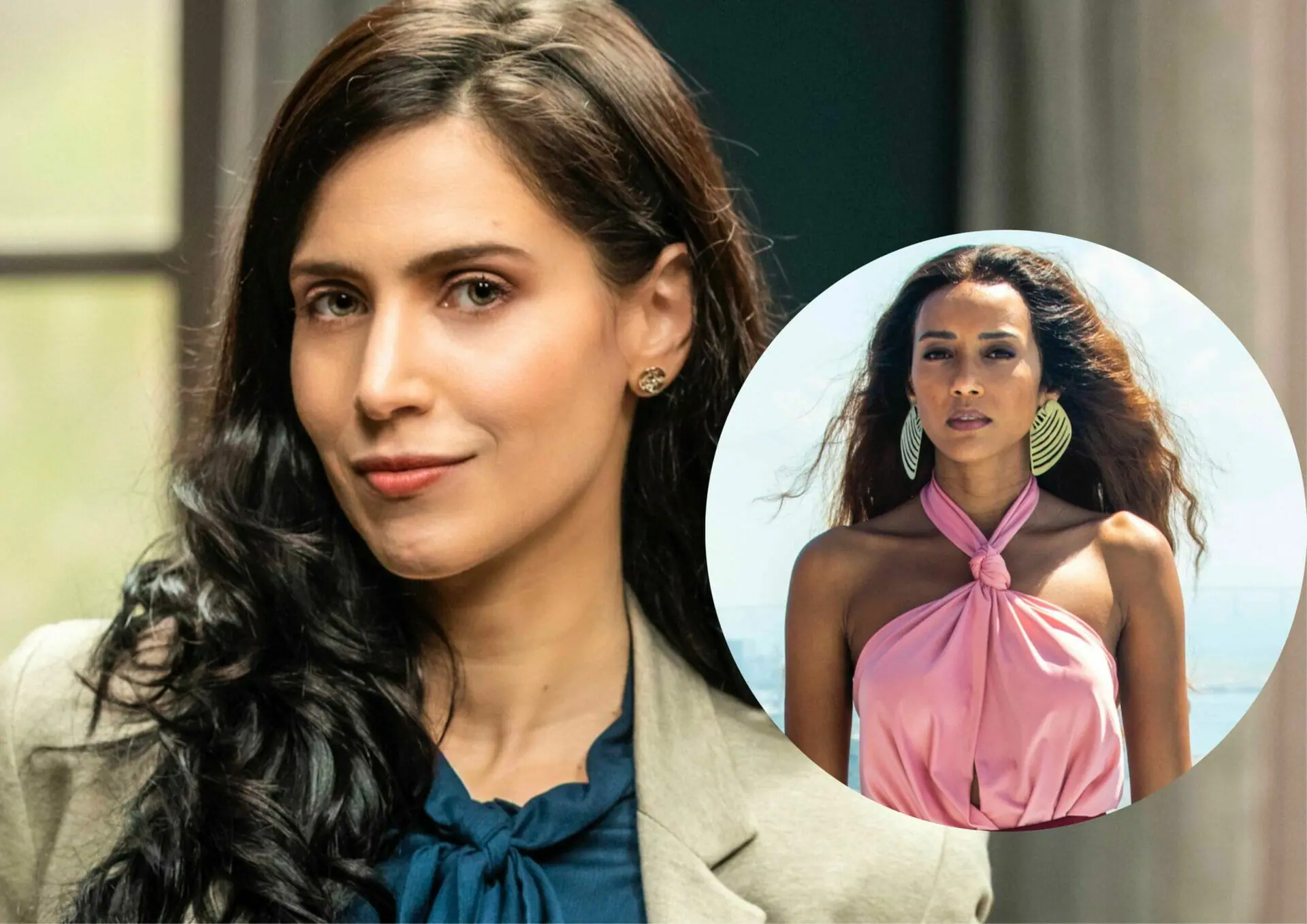 Regina (Mel Lisboa) e Clarice (Taís Araújo) em Cara e Coragem