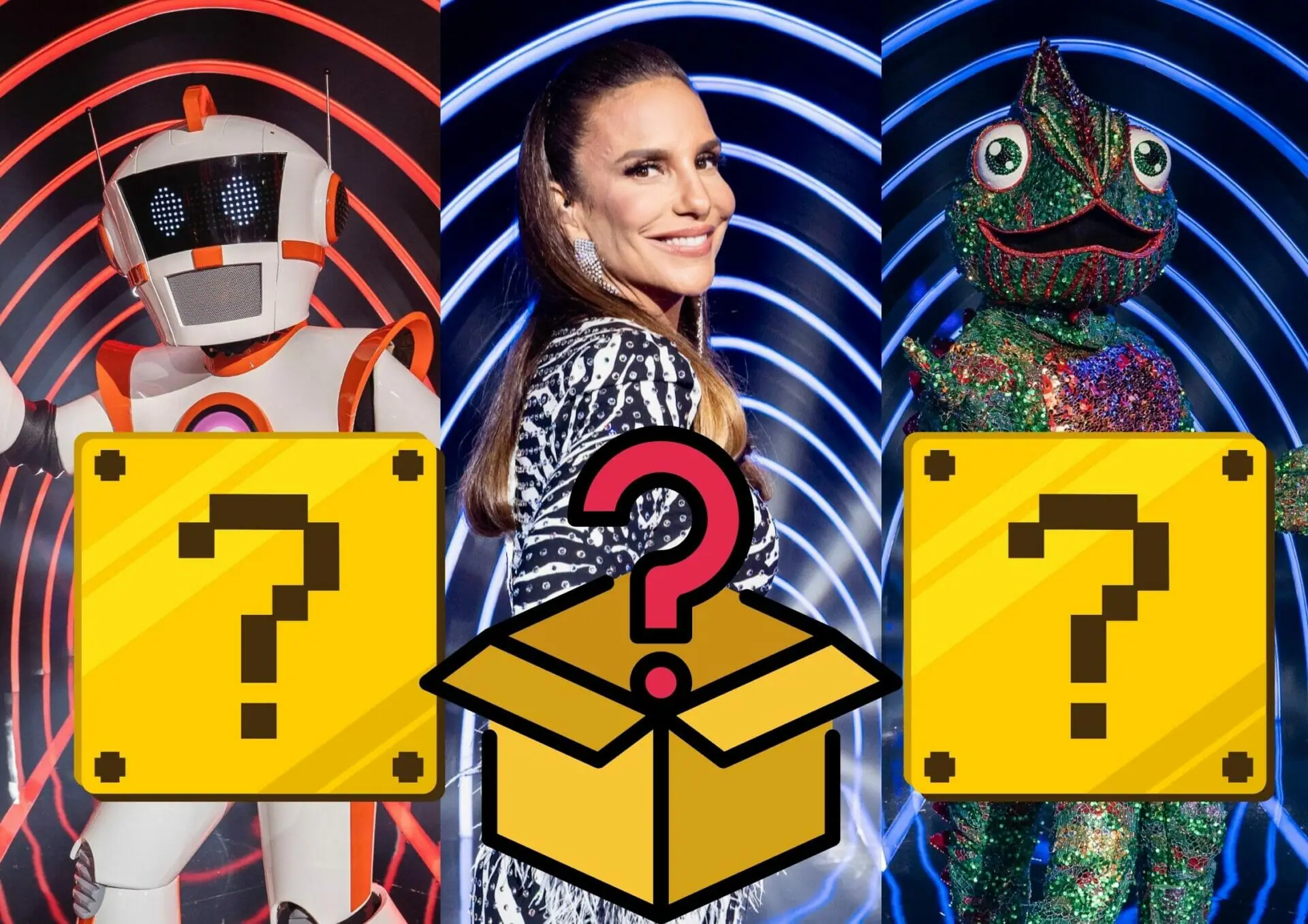Ivete Sangalo e os mascarados