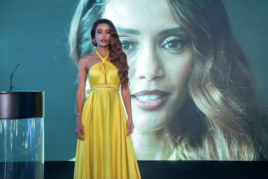 Clarice (Taís Araújo) em Cara e Coragem