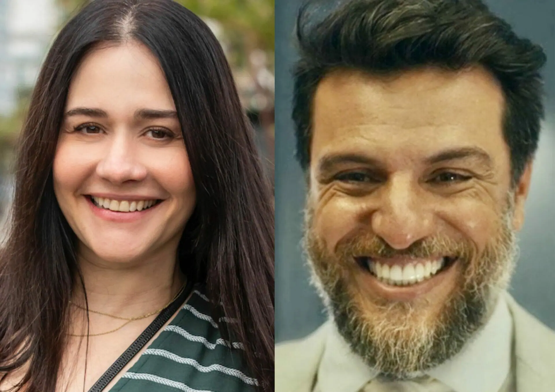Guida (Alessandra Negrini) e Moretti (Rodrigo Lombardi) em Travessia