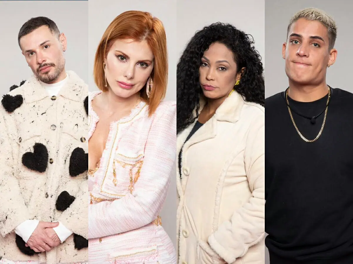 Alex Gallete, Deborah Albuquerque, Rosiane Pinheiro e Tiago Ramos estão na Roça em A Fazenda14