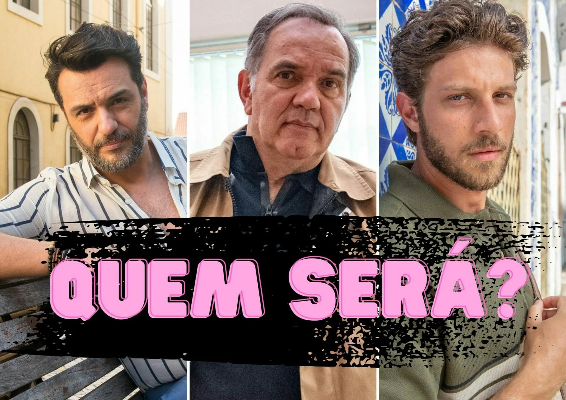 Moretti (Rodrigo Lombardi), Guerra (Humberto Martins) e Ari (Chay Suede) em Travessia