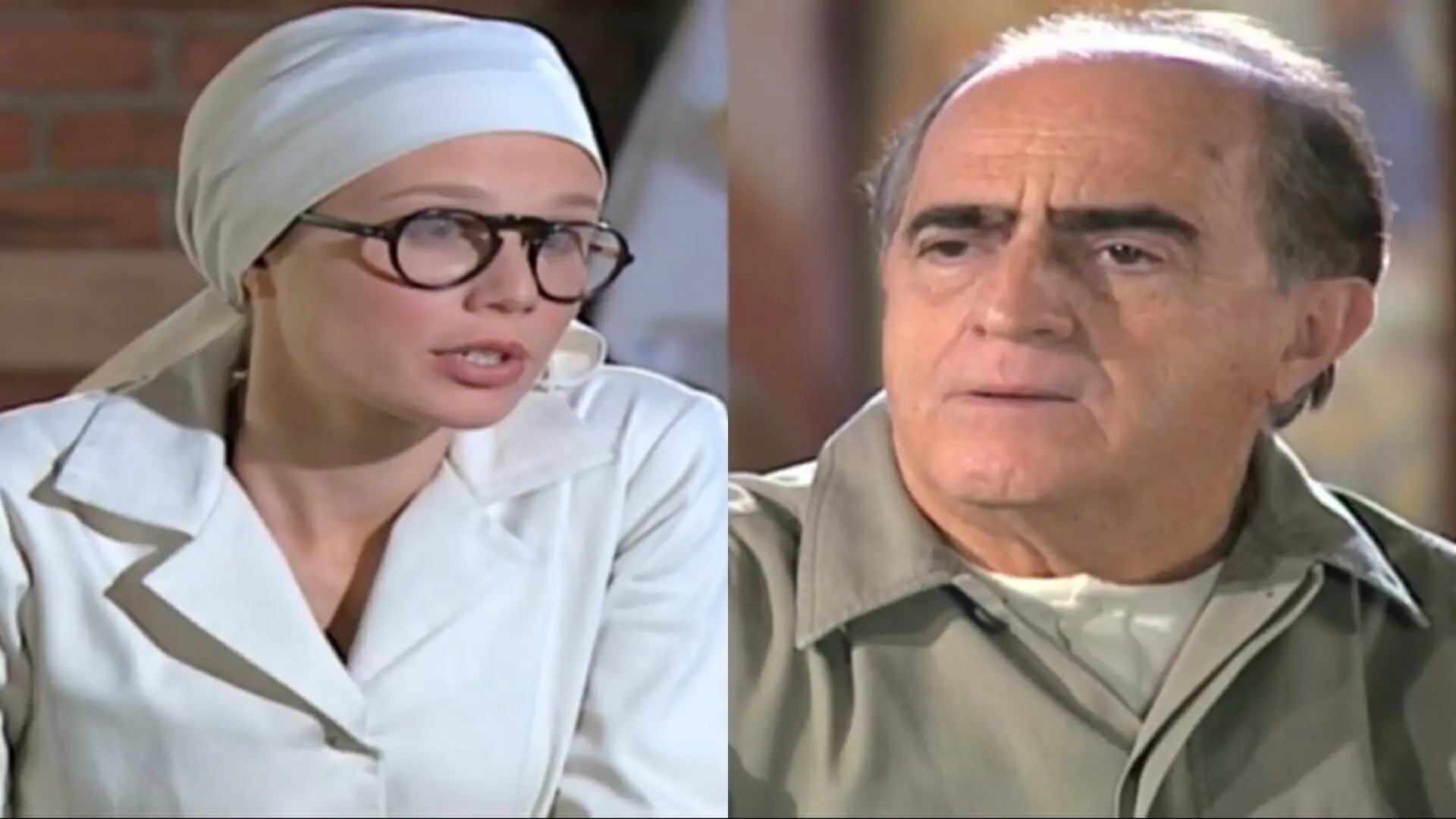 Ana Francisca (Mariana Ximenes) e Ludovico (Ary Fontoura) de Chocolate com Pimenta