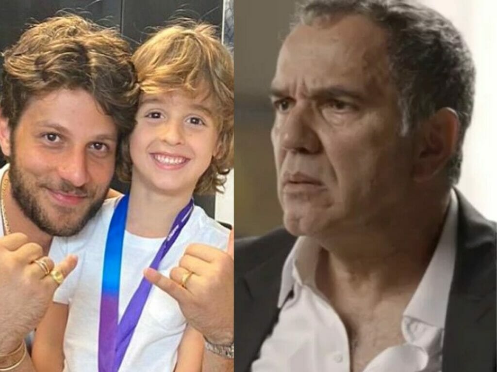 Ari (Chay Suede), Tonho (Vicente Alvite) e Guerra (Humberto Martins) em Travessia