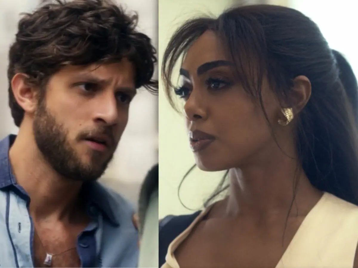 Ari (Chay Suede) e Talita (Dandara Mariana) em Travessia