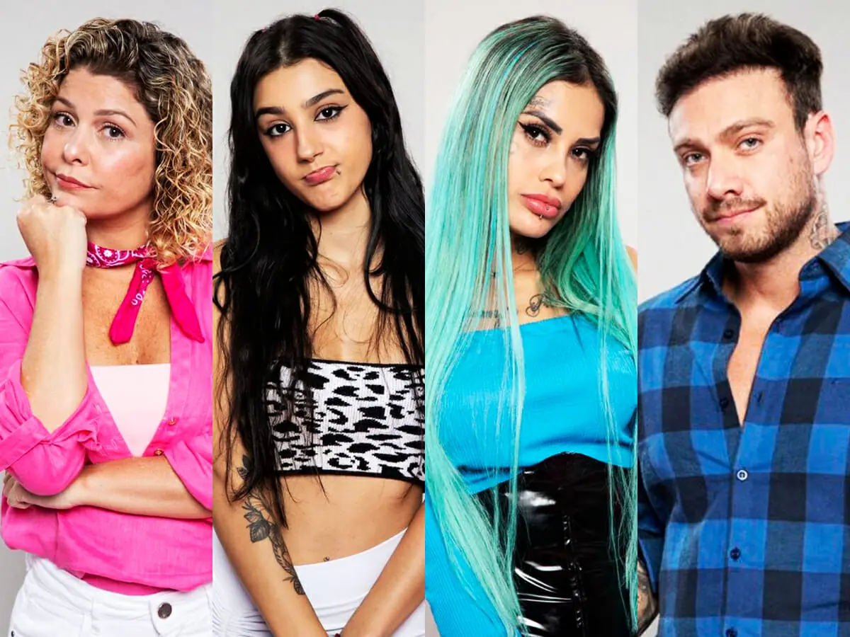 Bárbara Borges, Bia Miranda, Tati Zaqui e Vini Buttel