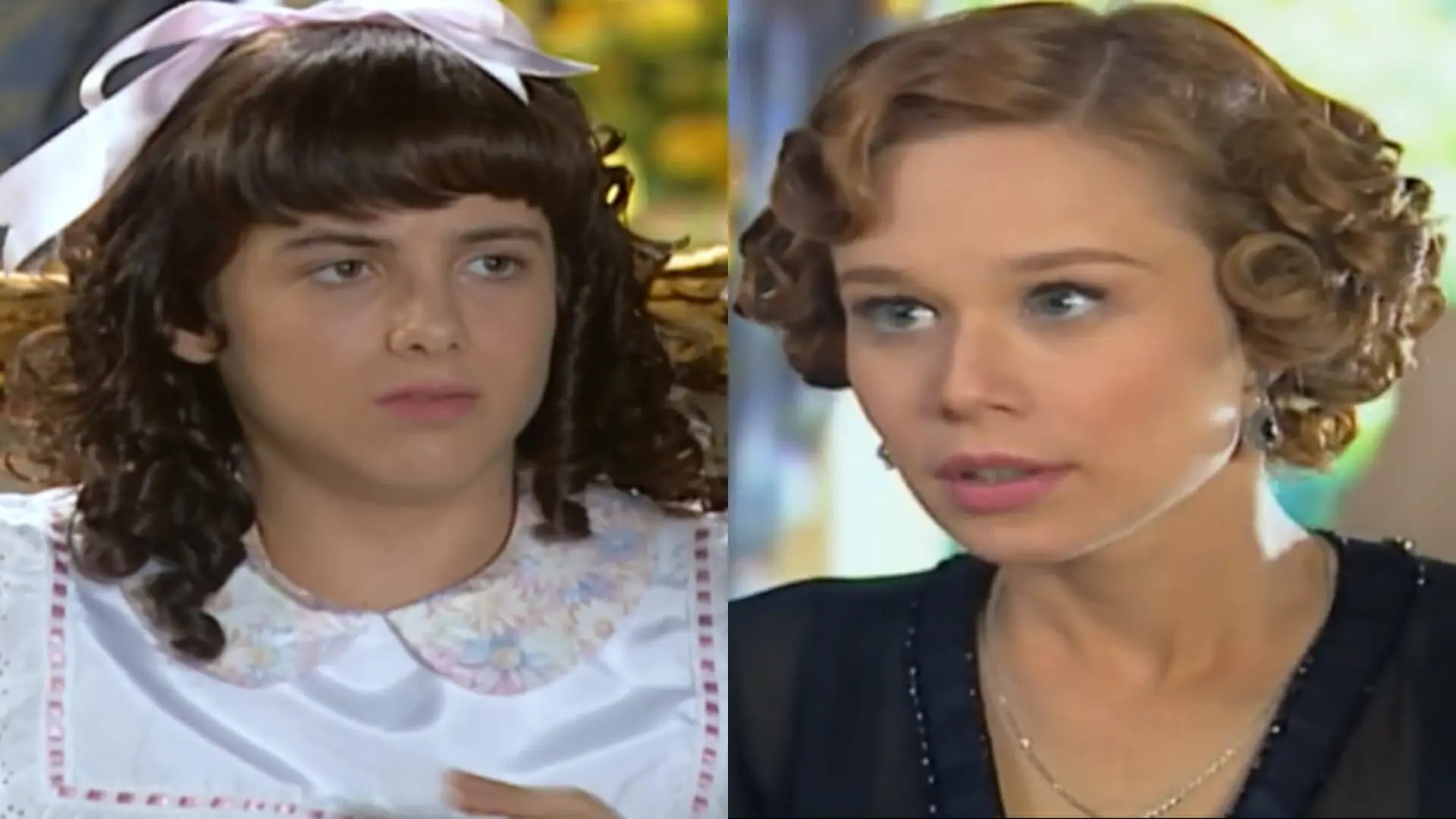 Bernadete (Kayky Brito) e Ana Francisca (Mariana Ximenes) de Chocolate com Pimenta