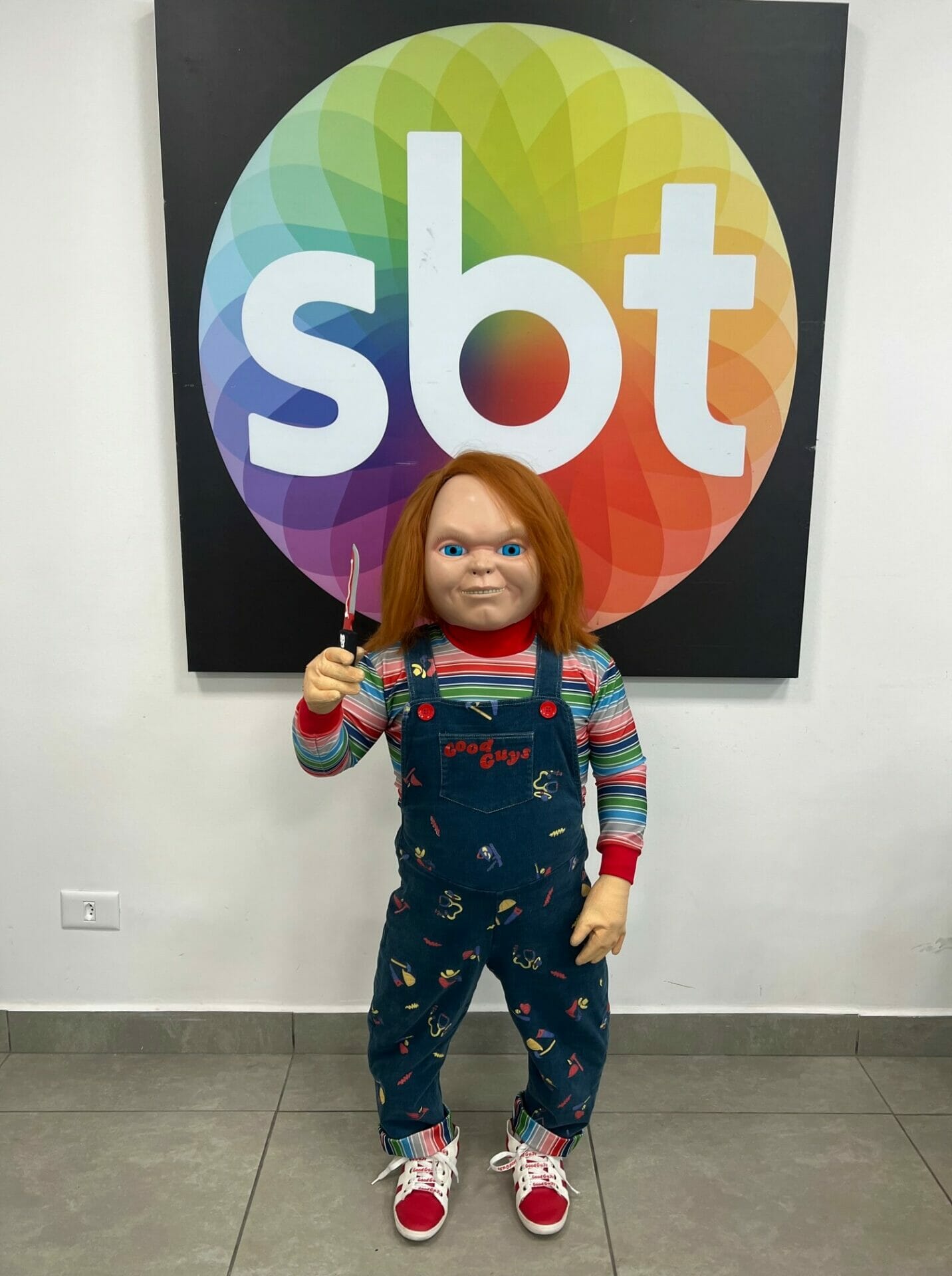 Câmera Escondida do Programa Silvio Santos com Chucky